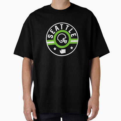 Seattle Football Stars And Stripes T-Shirt - Custom Art Print Men Women - T-Shirt, Sweatshirt, Hoodie
