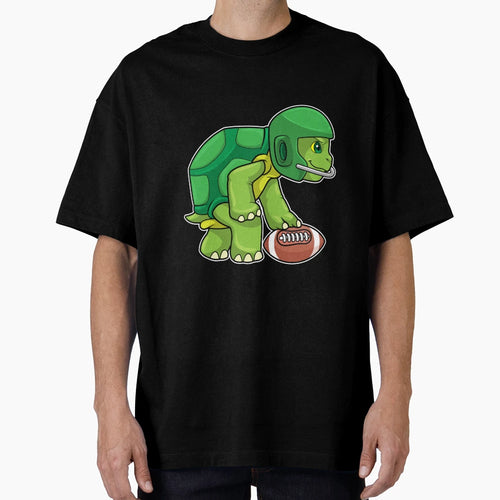 Turtle Sports Football Helmet T-Shirt - Novelty Apparel Men Women - T-Shirt, Sweatshirt, Hoodie