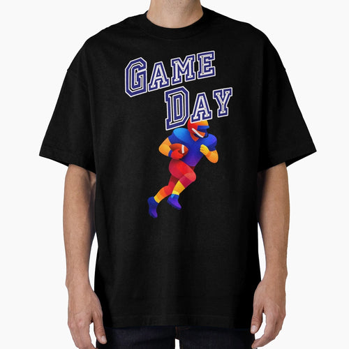 Game Day American Football Player T-Shirt - Aesthetic Graphic Men Women - T-Shirt, Sweatshirt, Hoodie