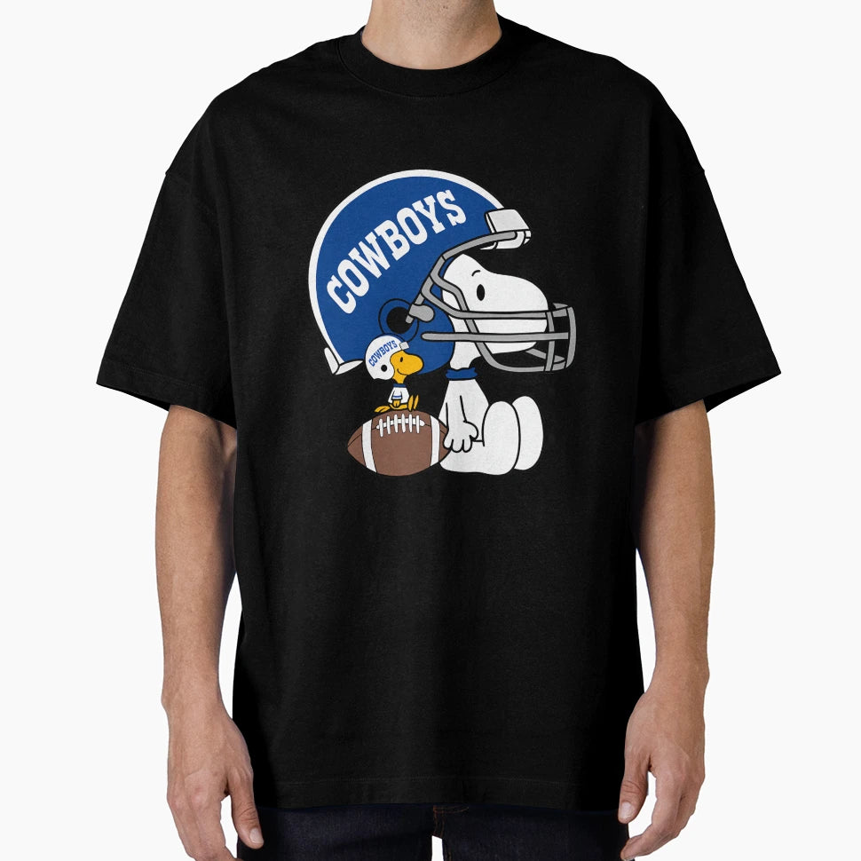 Snoopy And Woodstock Dallas T-Shirt - Casual Everyday Wear for Adults - T-Shirt, Sweatshirt, Hoodie