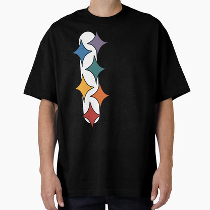 Rainbow Stars T-Shirt - Custom Art Print for Adults - T-Shirt, Sweatshirt, Hoodie