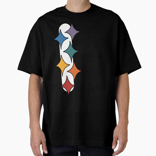 Rainbow Stars T-Shirt - Custom Art Print for Adults - T-Shirt, Sweatshirt, Hoodie