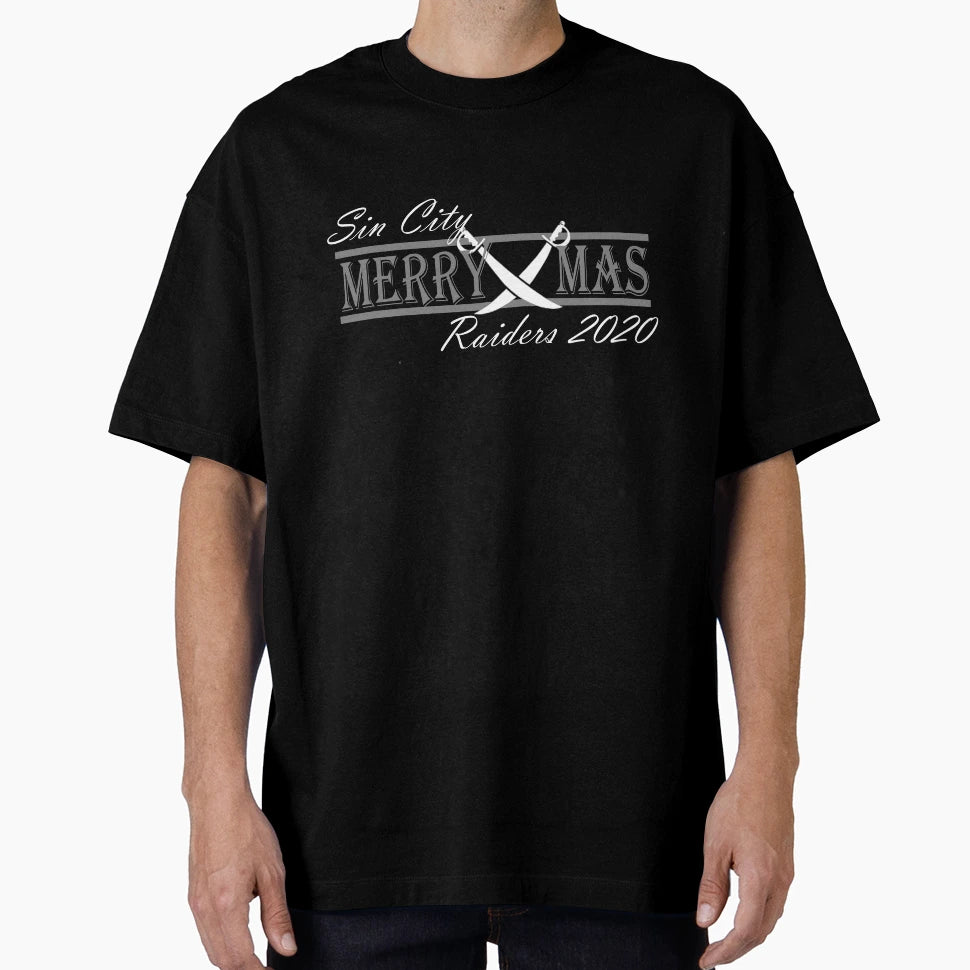 Sin City Raiders Holidays T-Shirt - Minimalist Print for Adults - T-Shirt, Sweatshirt, Hoodie