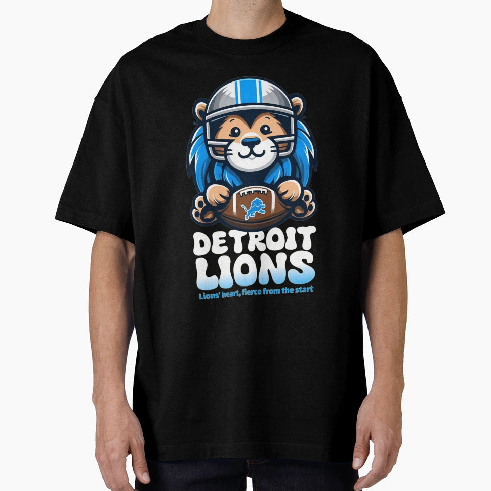 Art Detroit Lions T-Shirt - Trendy Graphic Unisex - T-Shirt, Sweatshirt, Hoodie