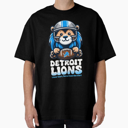 Art Detroit Lions T-Shirt - Trendy Graphic Unisex - T-Shirt, Sweatshirt, Hoodie