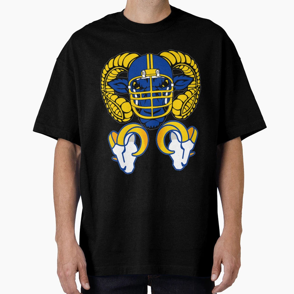 Rams Head T-Shirt - Minimalist Print Unisex - T-Shirt, Sweatshirt, Hoodie