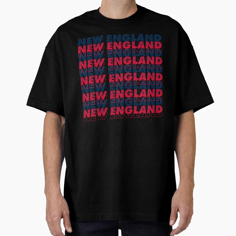 New England T-Shirt - Minimalist Print Men Women - T-Shirt, Sweatshirt, Hoodie