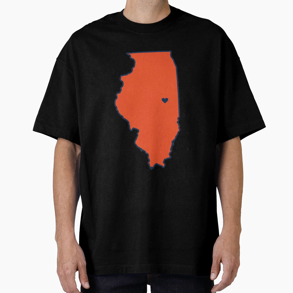 Champaign Heart T-Shirt - Aesthetic Graphic Unisex - T-Shirt, Sweatshirt, Hoodie