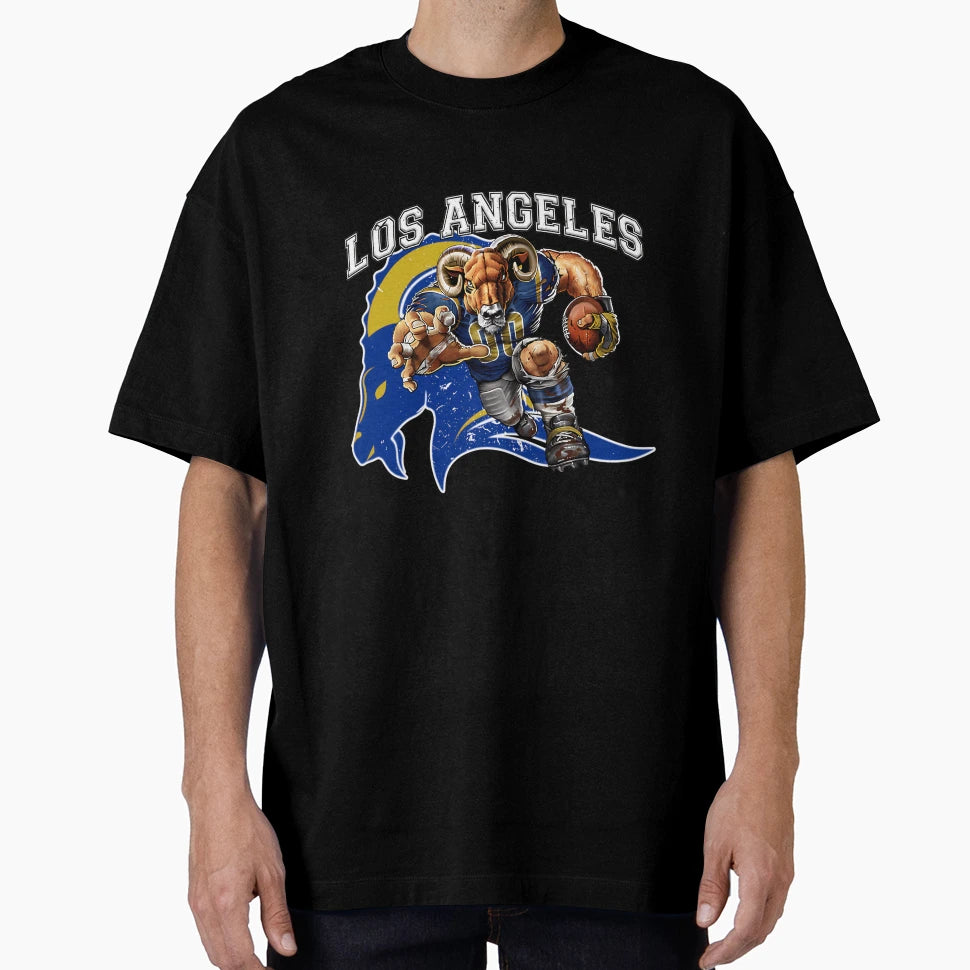 Los Angeles Football T-Shirt - Aesthetic Graphic Men Women - T-Shirt, Sweatshirt, Hoodie