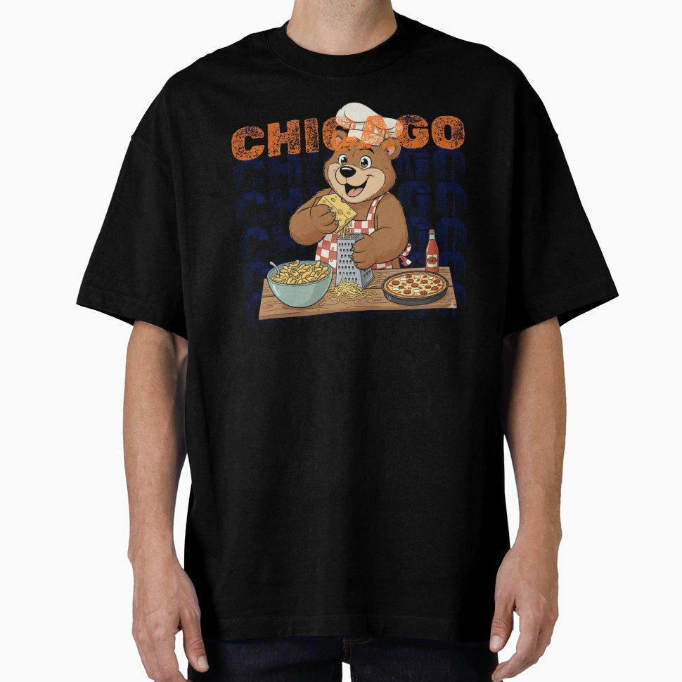 Bears Love Grating Cheese T-Shirt - Graphic Print Unisex - T-Shirt, Sweatshirt, Hoodie