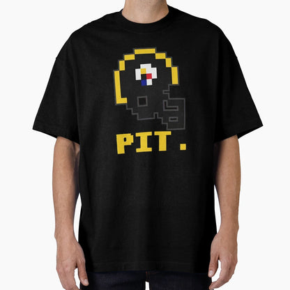 Pittsburgh Football Tecmo Bowl Video T-Shirt - Trendy Graphic for Adults - T-Shirt, Sweatshirt, Hoodie