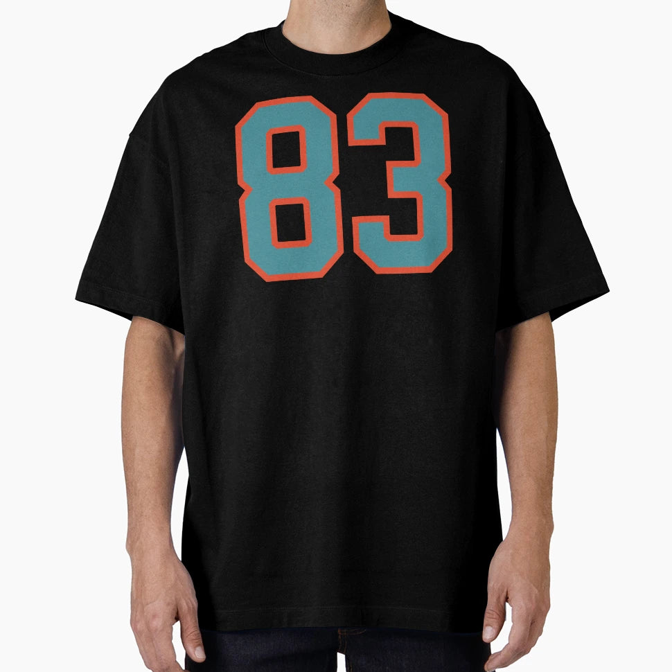 83 Number Aqua Orange Lucky Sports T-Shirt - Streetwear Style Men Women - T-Shirt, Sweatshirt, Hoodie