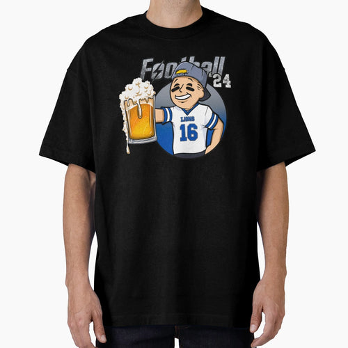 Detroit Beer And Football T-Shirt - Casual Everyday Wear Unisex - T-Shirt, Sweatshirt, Hoodie