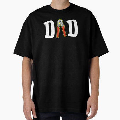 Elecrtician Dad Digger Mining T-Shirt - Trendy Graphic for Adults - T-Shirt, Sweatshirt, Hoodie