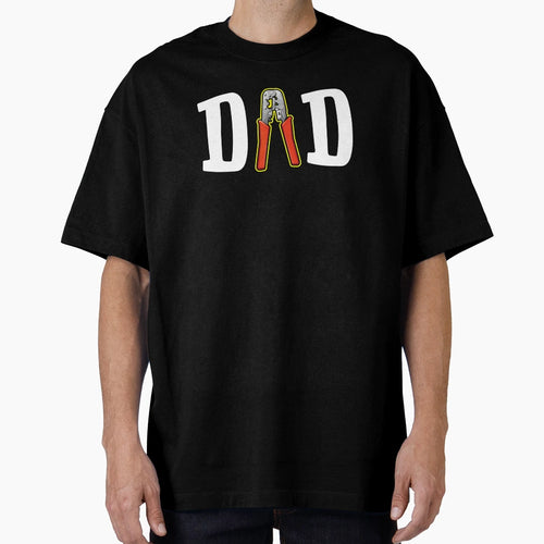 Elecrtician Dad Digger Mining T-Shirt - Trendy Graphic for Adults - T-Shirt, Sweatshirt, Hoodie