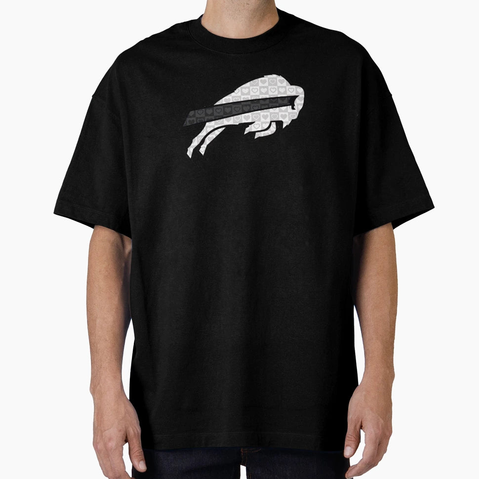 B Mafia Buffalove Wh Bk T-Shirt - Minimalist Print Unisex - T-Shirt, Sweatshirt, Hoodie