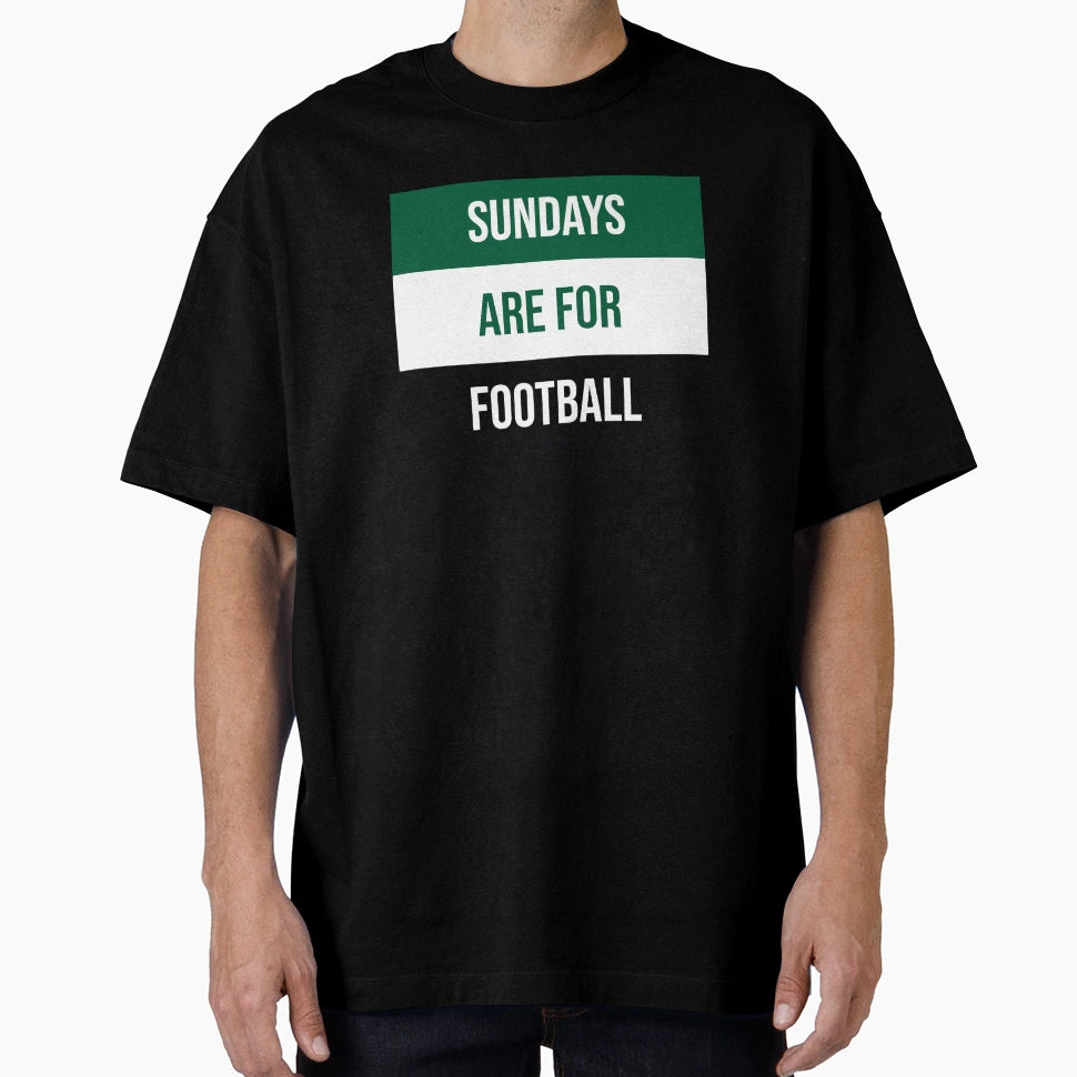 Sundays Are Football T-Shirt - Minimalist Print Unisex - T-Shirt, Sweatshirt, Hoodie