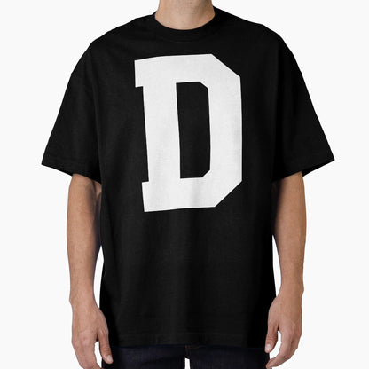Alphabet White D Sports Letter D T-Shirt - Unique Graphic Unisex - T-Shirt, Sweatshirt, Hoodie