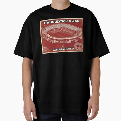 Candlestick Park Home San Francisco Forty T-Shirt - Novelty Apparel Unisex - T-Shirt, Sweatshirt, Hoodie