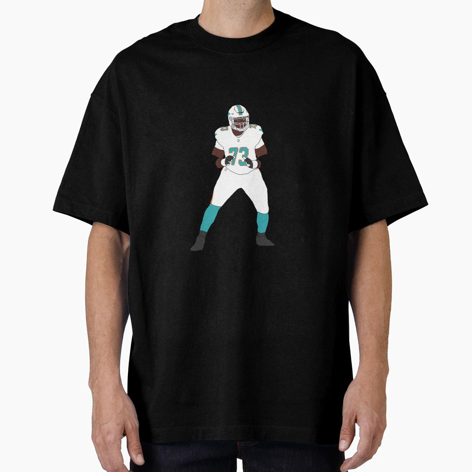 Miami Dolphins Austin Jackson T-Shirt - Minimalist Print for Adults - T-Shirt, Sweatshirt, Hoodie