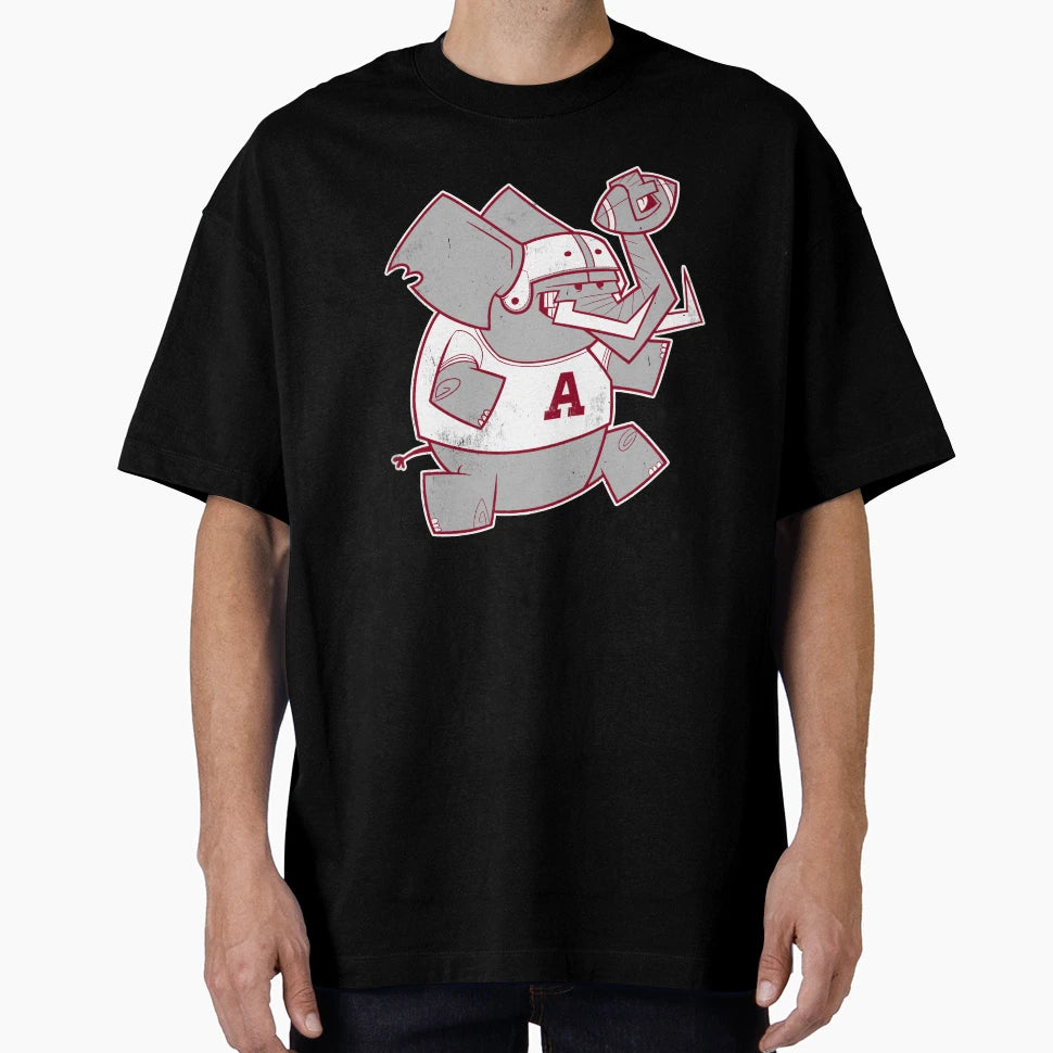 College Sports Elephant T-Shirt - Graphic Print Unisex - T-Shirt, Sweatshirt, Hoodie