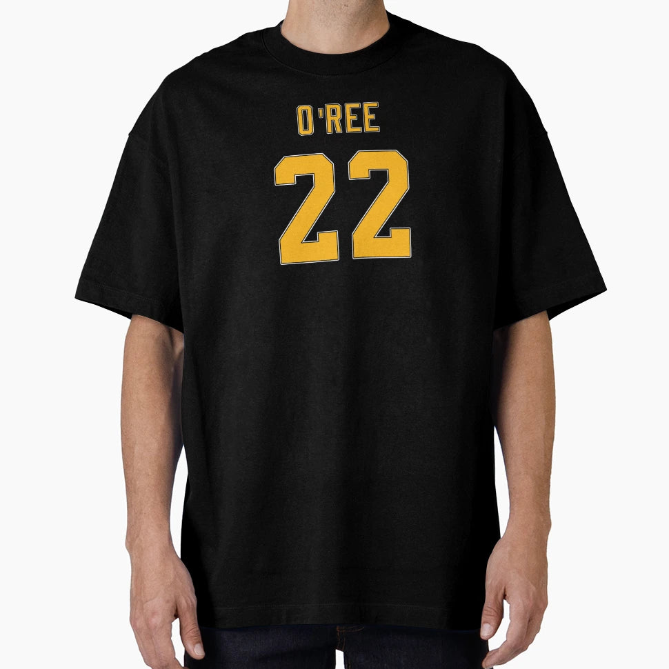 Boston Hockey Trailblazer 22 Willie Oree T-Shirt - Novelty Apparel Unisex - T-Shirt, Sweatshirt, Hoodie