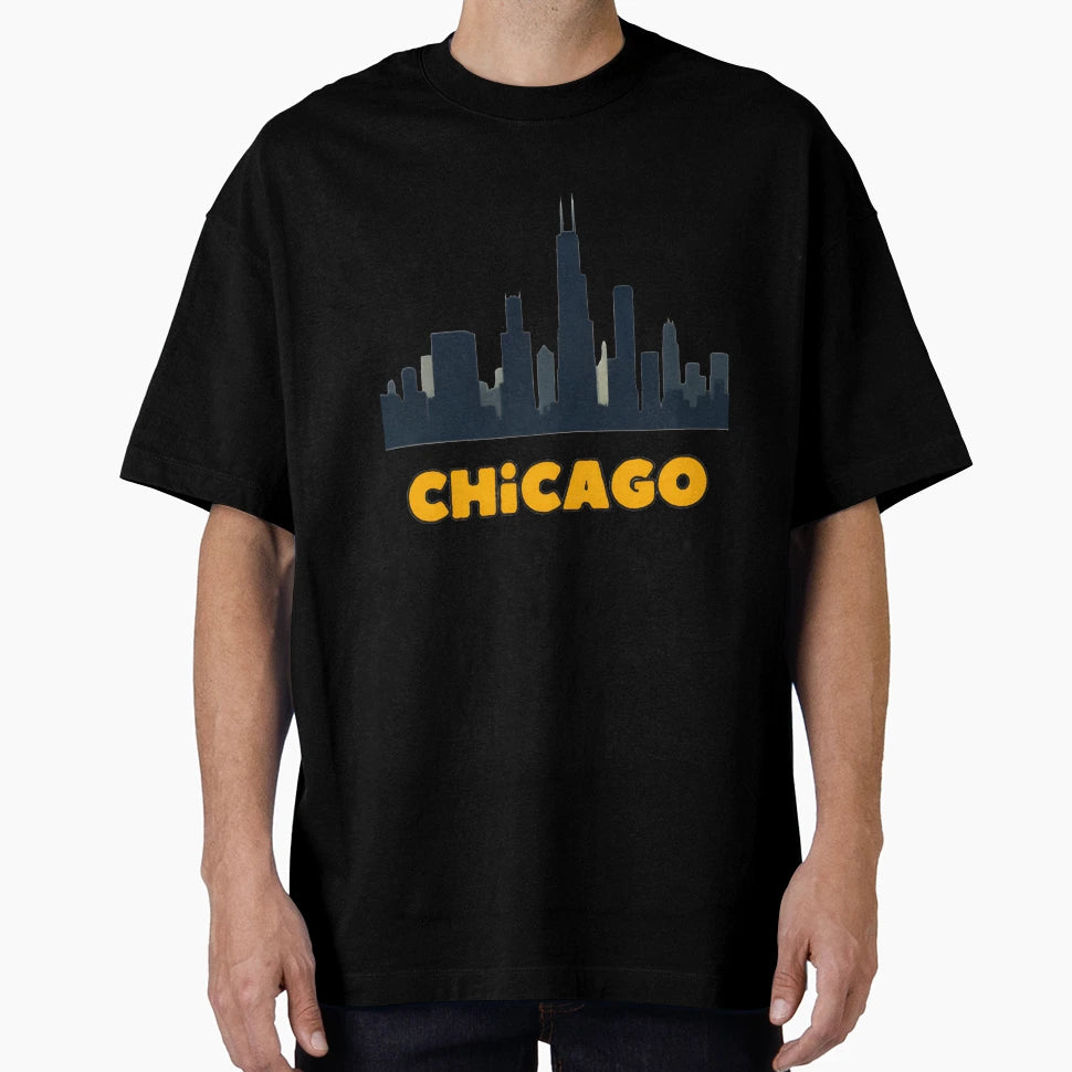 Chicago T-Shirt - Streetwear Style for Adults - T-Shirt, Sweatshirt, Hoodie