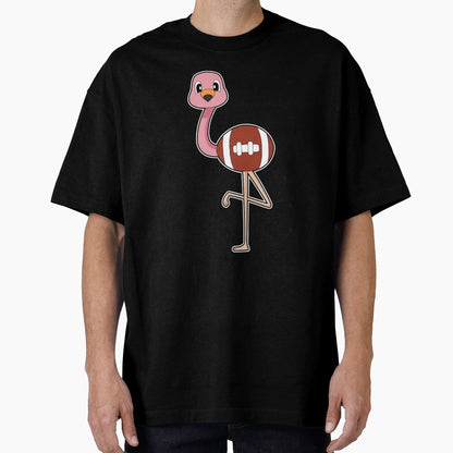 Flamingo American Football Sports T-Shirt - Aesthetic Graphic Unisex - T-Shirt, Sweatshirt, Hoodie