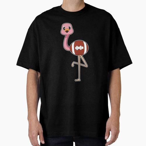 Flamingo American Football Sports T-Shirt - Aesthetic Graphic Unisex - T-Shirt, Sweatshirt, Hoodie