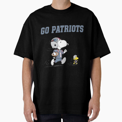 Snoopy Go Patriots Football Fan Gear T-Shirt - Trendy Graphic Unisex - T-Shirt, Sweatshirt, Hoodie