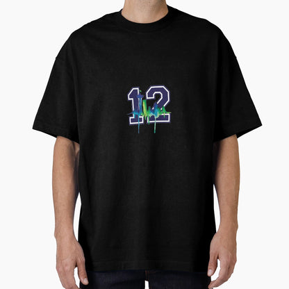 Seattle Hawks 12Th T-Shirt - Trendy Graphic Men Women - T-Shirt, Sweatshirt, Hoodie