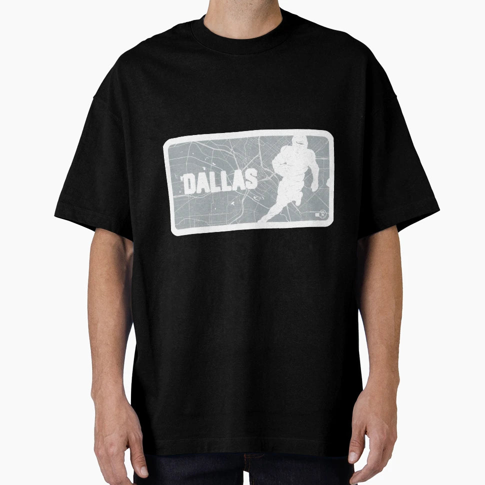 Dallas Football Player Street T-Shirt - Trendy Graphic Men Women - T-Shirt, Sweatshirt, Hoodie