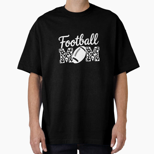 Football Mom T-Shirt - Minimalist Print Men Women - T-Shirt, Sweatshirt, Hoodie