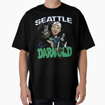 Sam Darnold Seattle Seahawks Chirp Chirp T-Shirt - Graphic Print Unisex - T-Shirt, Sweatshirt, Hoodie