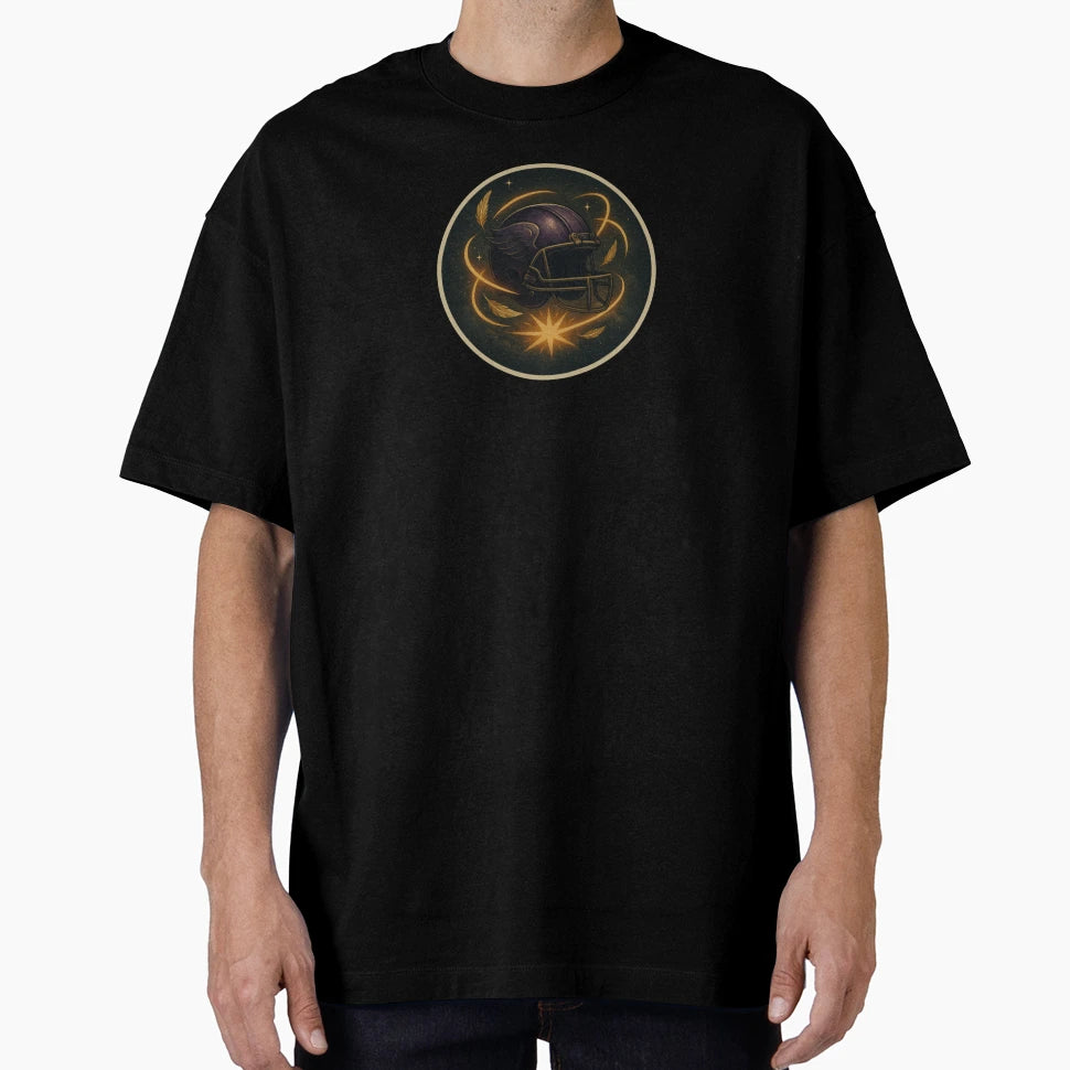 Celestial Flight Helmet T-Shirt - Fun Novelty Design for Adults - T-Shirt, Sweatshirt, Hoodie