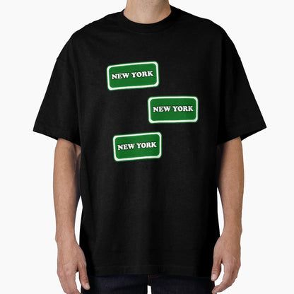 New York Green T-Shirt - Graphic Print Unisex - T-Shirt, Sweatshirt, Hoodie