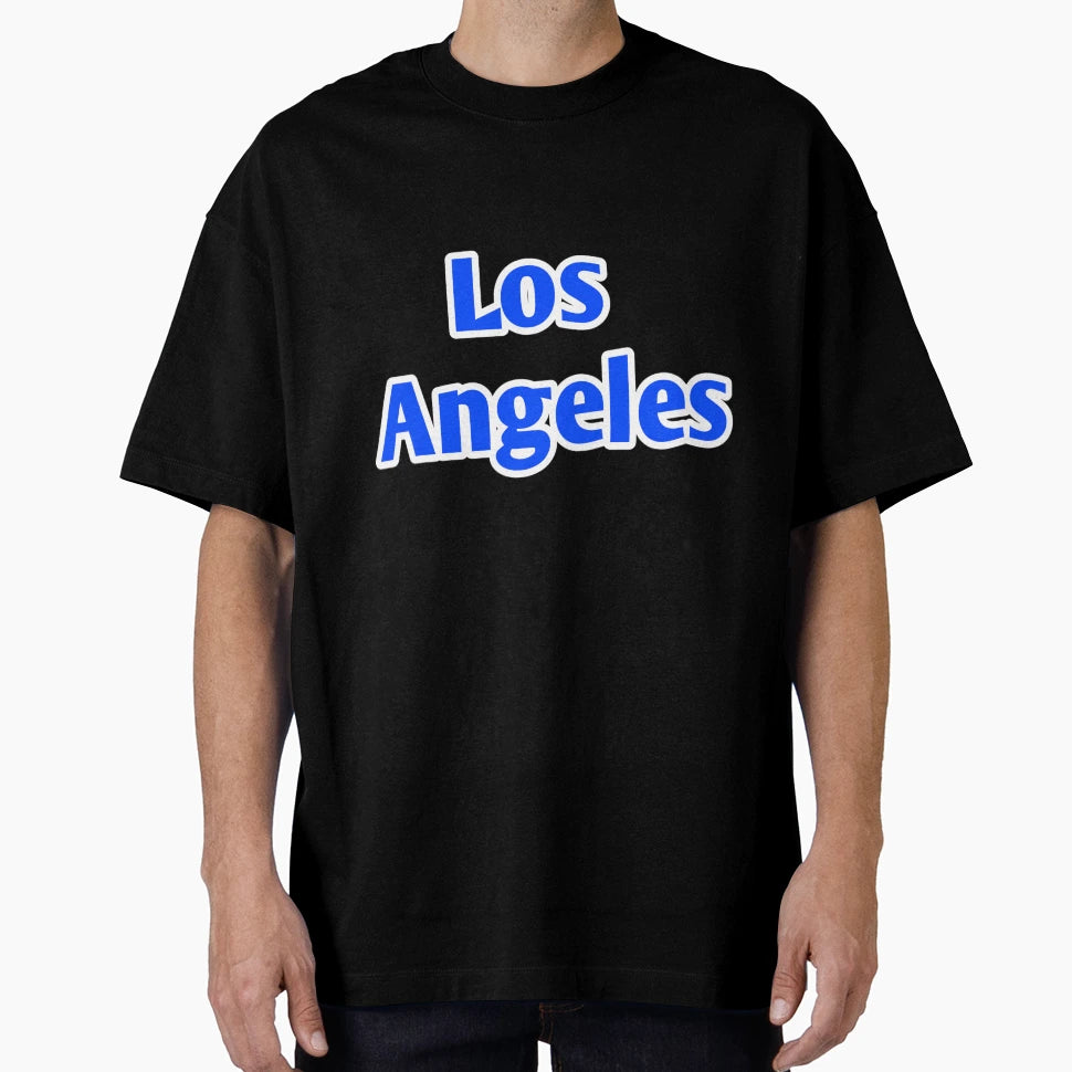 Los Angeles State America T-Shirt - Custom Art Print Men Women - T-Shirt, Sweatshirt, Hoodie