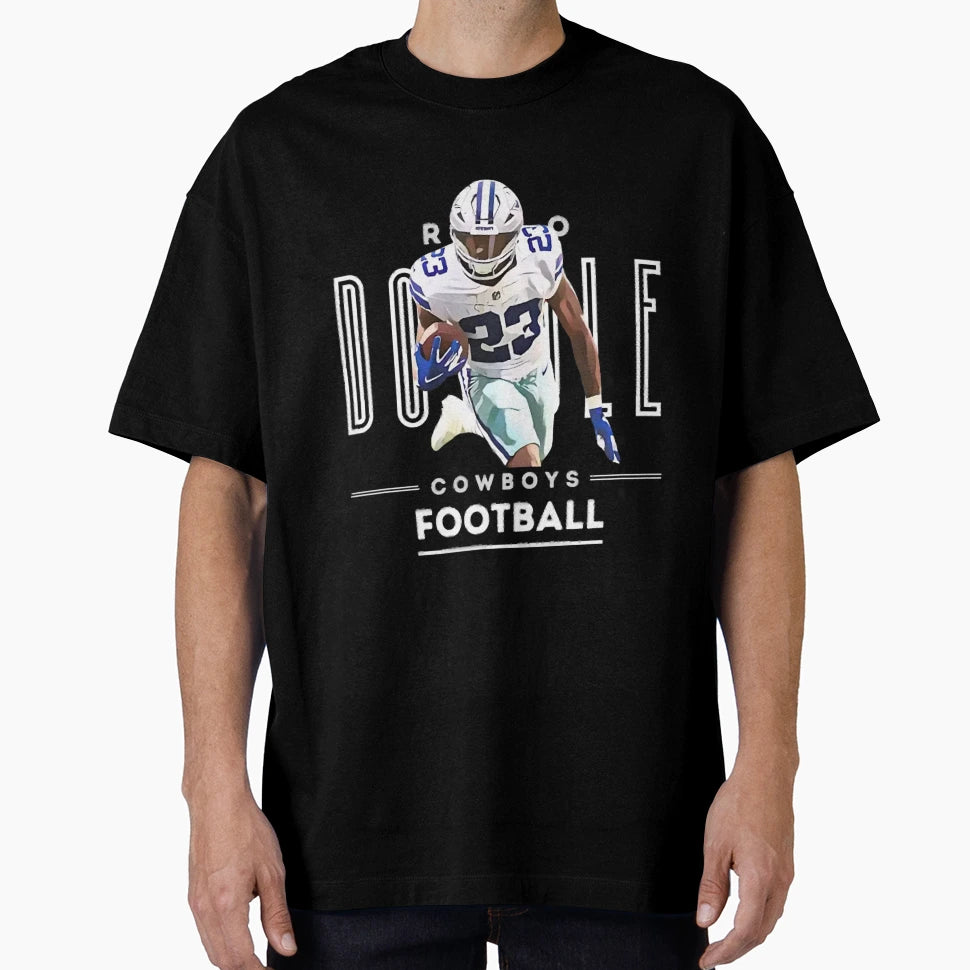 Rico Dowdle Cowboys T-Shirt - Aesthetic Graphic for Adults - T-Shirt, Sweatshirt, Hoodie