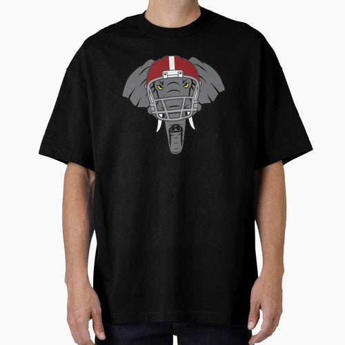 Angry Elephant Helmet T-Shirt - Minimalist Print Unisex - T-Shirt, Sweatshirt, Hoodie