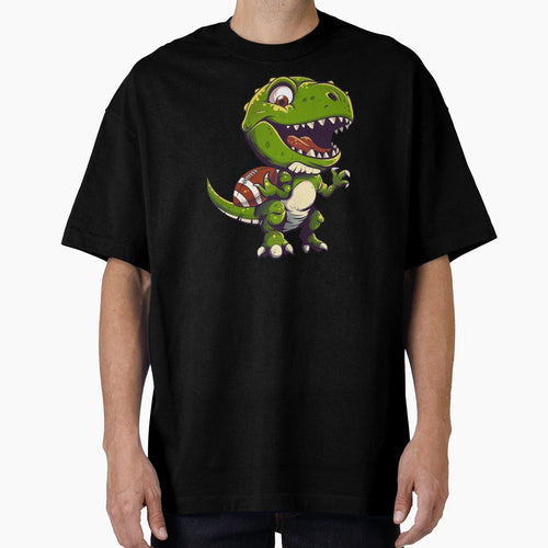Dino Football T-Shirt - Fun Novelty Design for Adults - T-Shirt, Sweatshirt, Hoodie