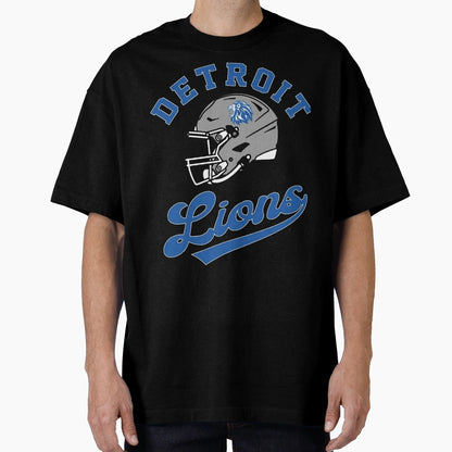 Football Detroit Lions T-Shirt - Minimalist Print for Adults - T-Shirt, Sweatshirt, Hoodie
