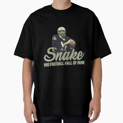 Raiders T Shirtsnake Ken Stabler Hof T-Shirt - Aesthetic Graphic Men Women - T-Shirt, Sweatshirt, Hoodie