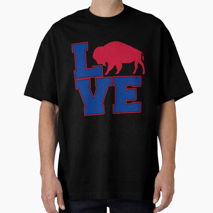 Buffalo Love T-Shirt - Fun Novelty Design Men Women - T-Shirt, Sweatshirt, Hoodie