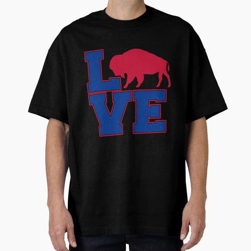 Buffalo Love T-Shirt - Fun Novelty Design Men Women - T-Shirt, Sweatshirt, Hoodie