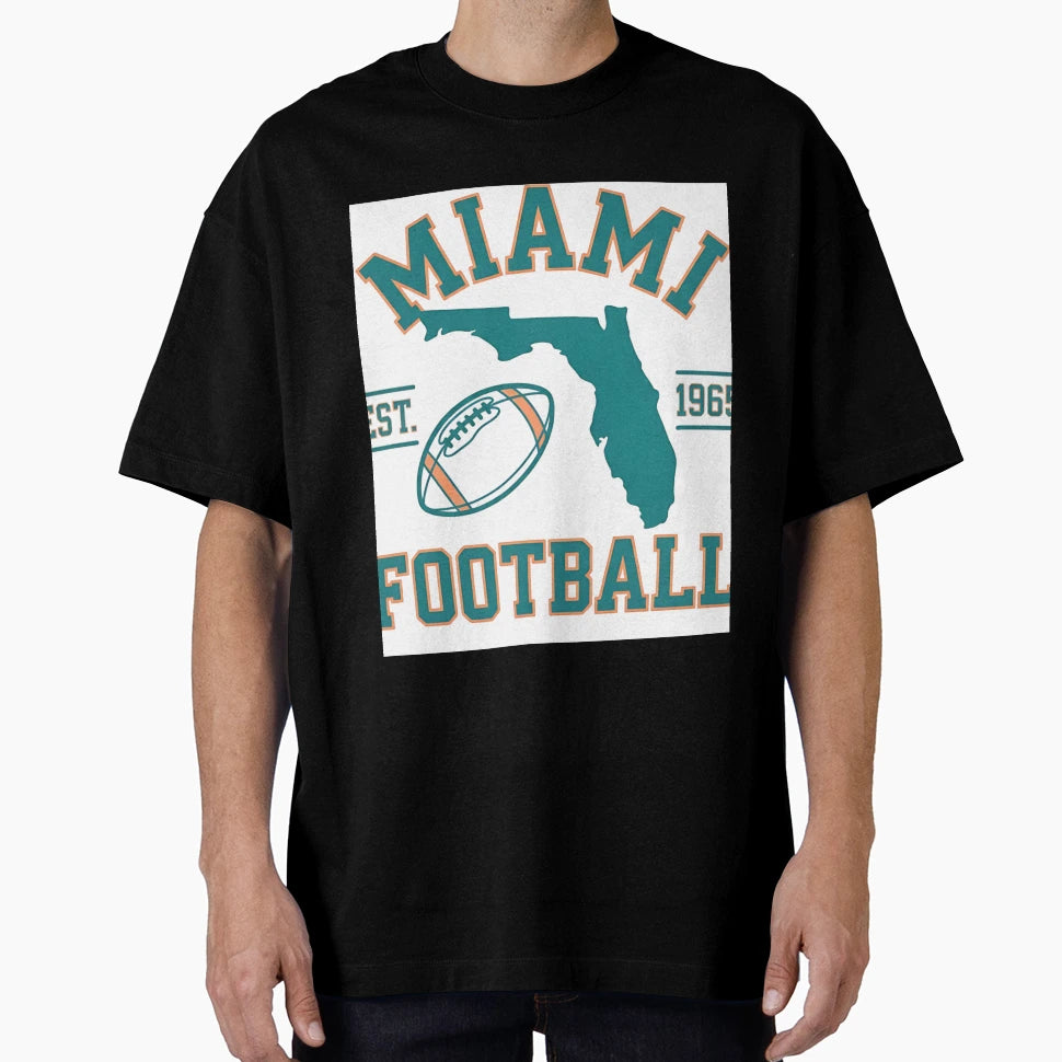 Miami Dolphins T-Shirt - Trendy Graphic for Adults - T-Shirt, Sweatshirt, Hoodie