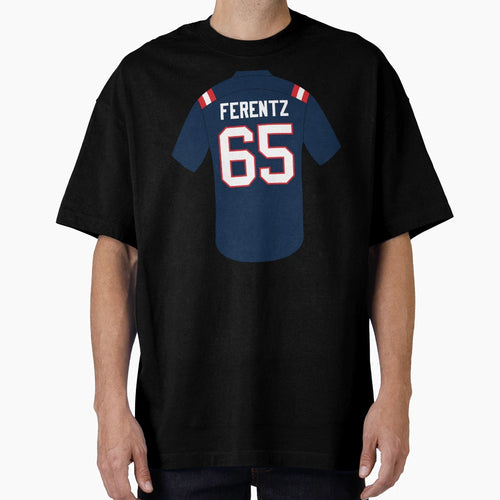 James Ferentz Jersey Number 65 T-Shirt - Casual Everyday Wear Men Women - T-Shirt, Sweatshirt, Hoodie