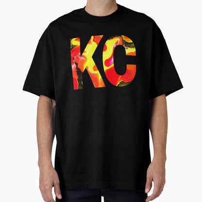 Kc Red Yellow Team Colors Jdp 01 10 T-Shirt - Trendy Graphic for Adults - T-Shirt, Sweatshirt, Hoodie