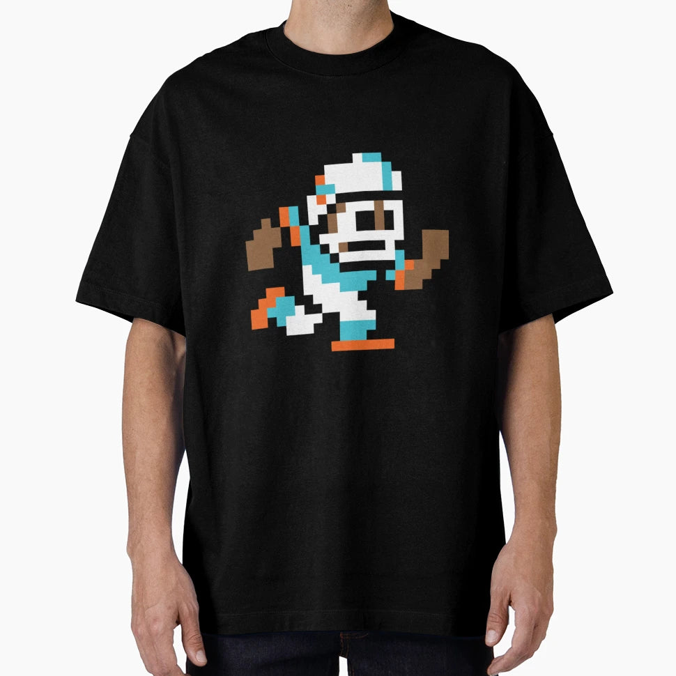 8 Bit Player Miami Dolphins Gift T-Shirt - Fun Novelty Design Unisex - T-Shirt, Sweatshirt, Hoodie