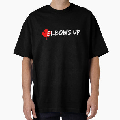 Elbows Up T-Shirt - Minimalist Print for Adults - T-Shirt, Sweatshirt, Hoodie