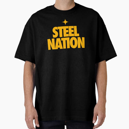 Steel Nation Original T-Shirt - Streetwear Style Men Women - T-Shirt, Sweatshirt, Hoodie